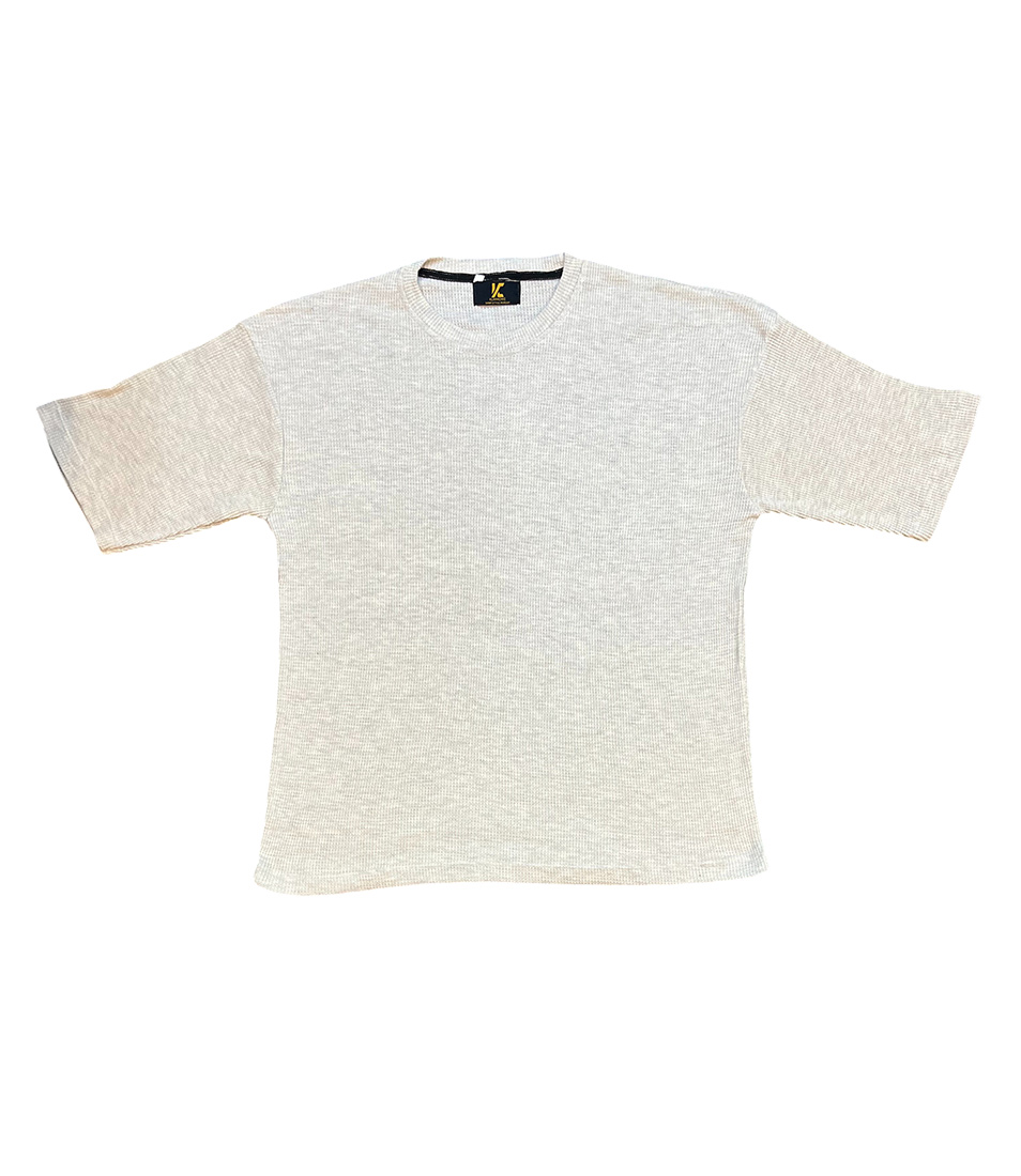Crest Textured Casual Tee - Image 7