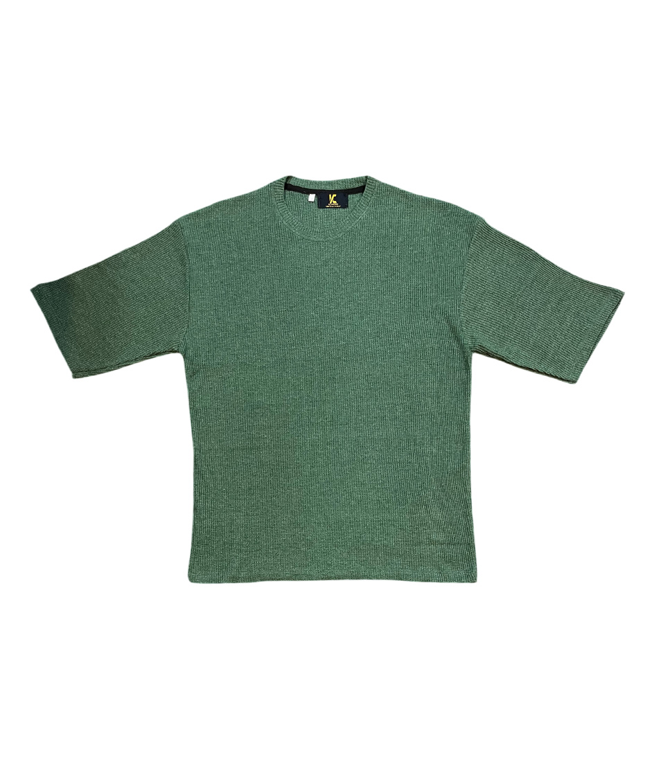 Terra Textured Casual Tee - Image 7