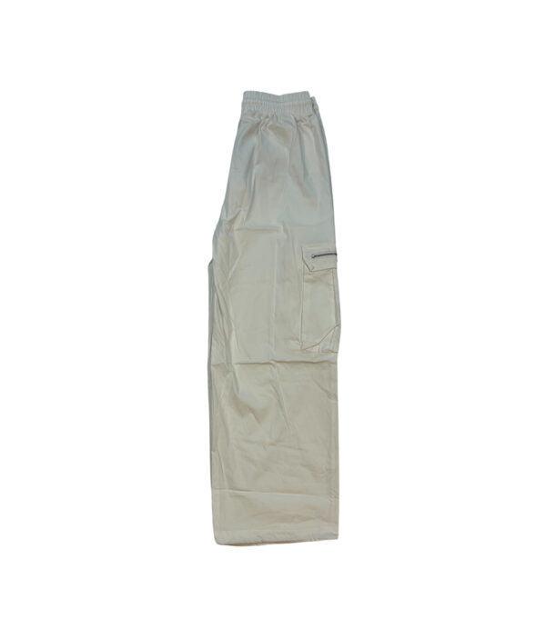 Ivory Utility Pocket Cargo Pants - Image 5