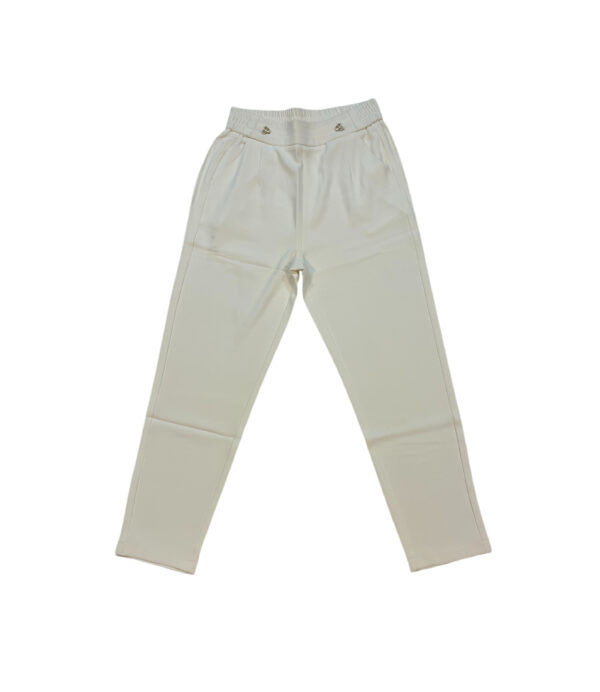 Ivory Signature Slim Formal Pants - Image 4