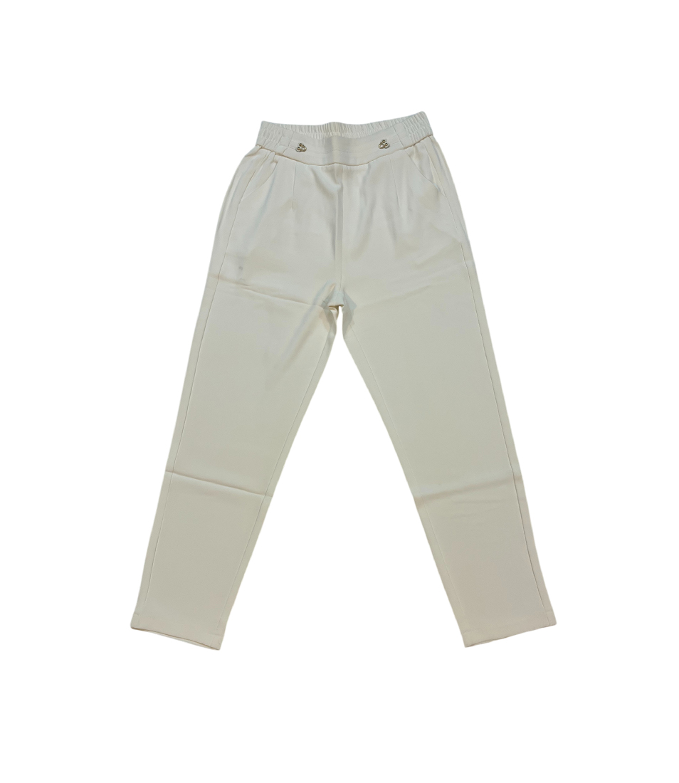 Ivory Signature Slim Formal Pants - Image 4