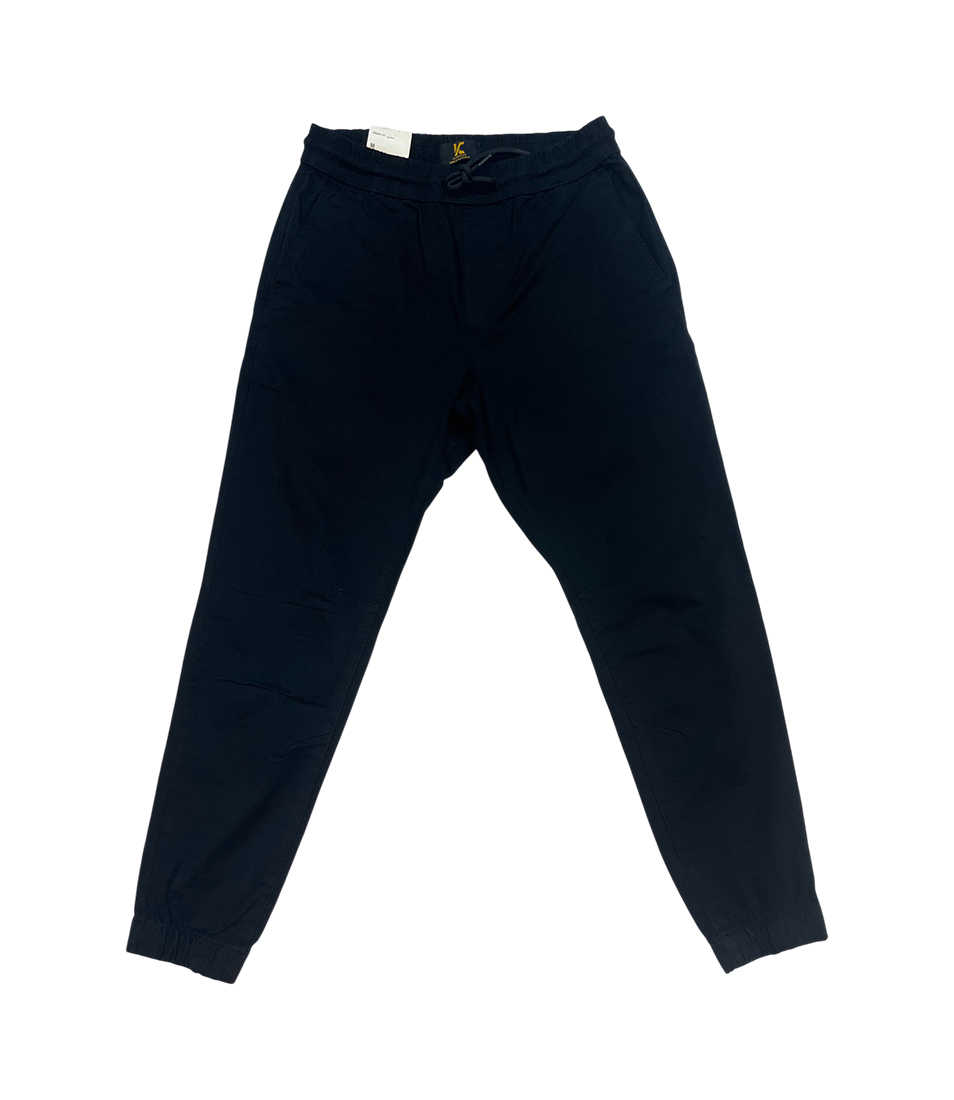 Jet Black Classic Jogger Pants - Image 3