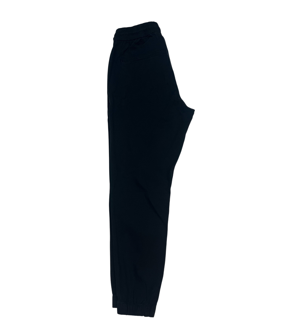 Jet Black Classic Jogger Pants - Image 4