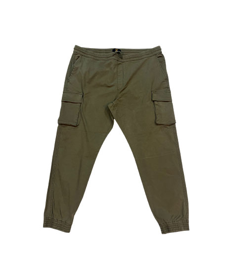 Olive Green Cargo Jogger - Image 3