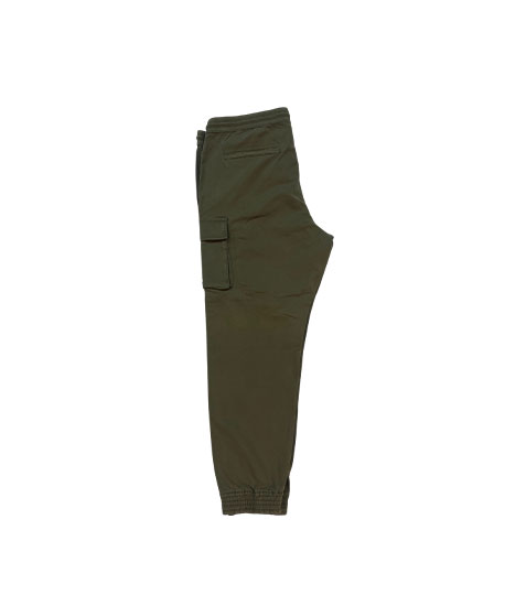 Olive Green Cargo Jogger - Image 4