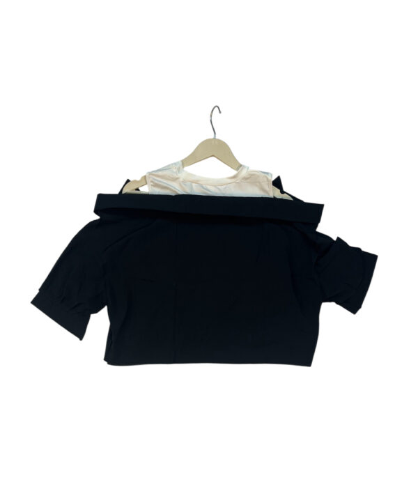 Urban Fusion Cold-Shoulder Crop - Image 4