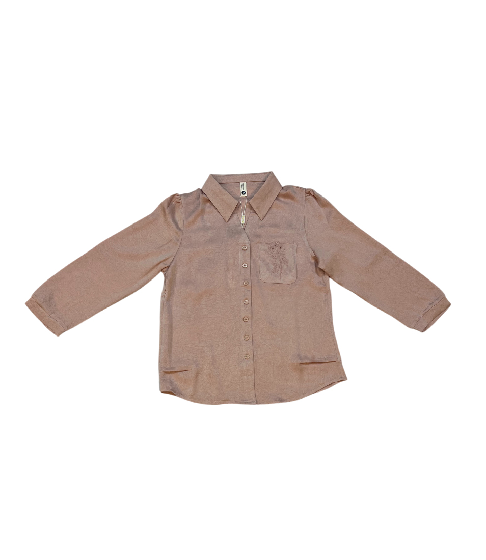 Satin Charm Embroidered Pocket - Image 4