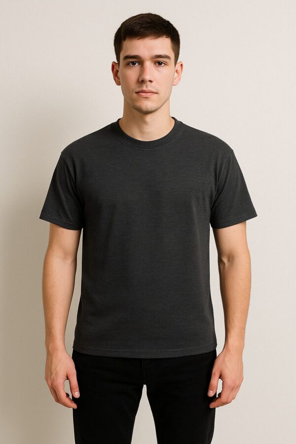 Terra Textured Casual Tee - Image 3