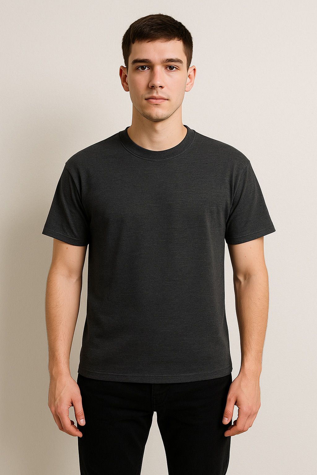 Terra Textured Casual Tee - Image 3