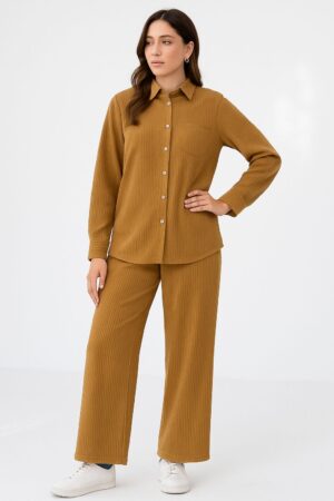 Classic Button-Down Co-Ord Set