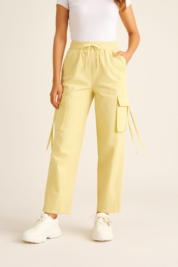 Desert Beige Utility Cargo Pants