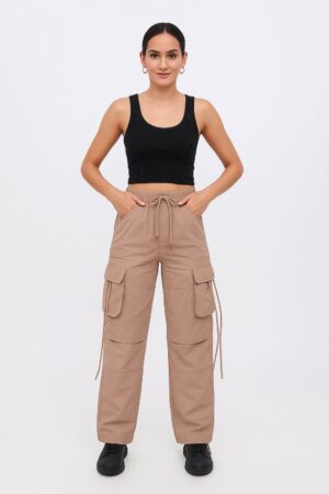 Sand Utility Multi-Pocket Cargo Pants