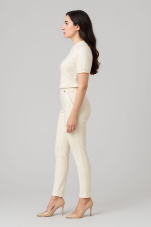 Ivory Signature Slim Formal Pants