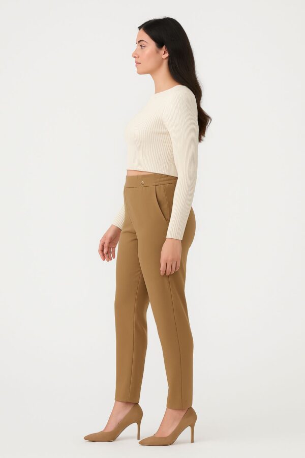 Camel Signature Slim Formal Pants - Image 3