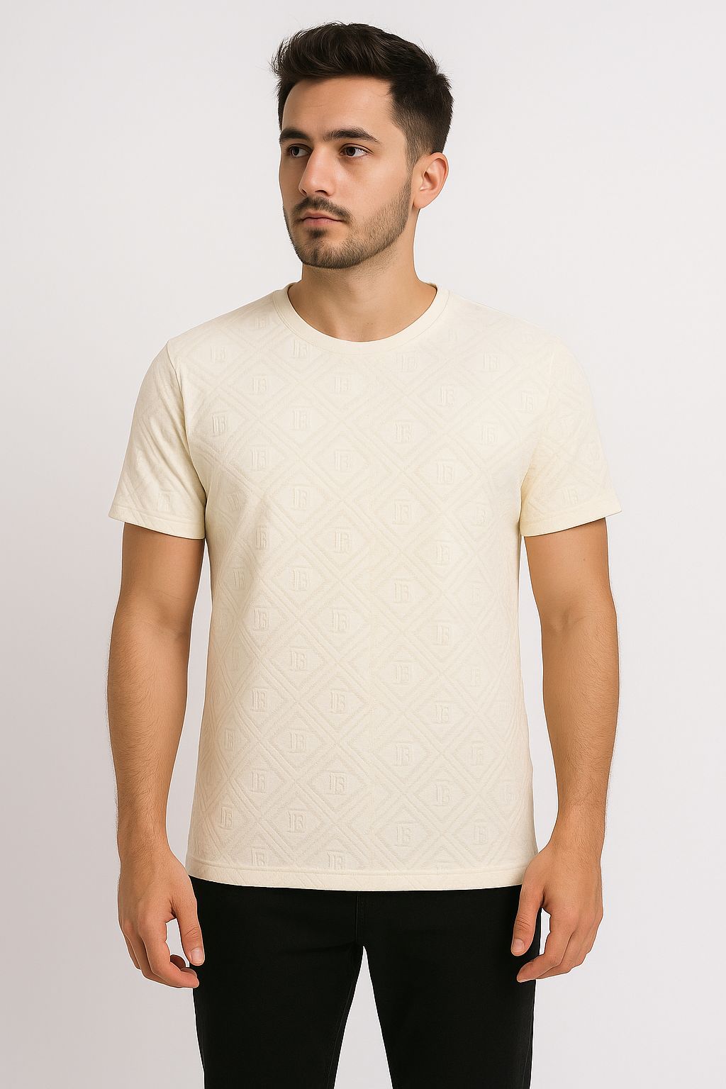 Golden Hue Textured Casual - Image 7