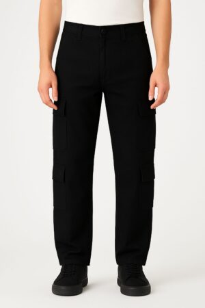 Jet Black 8-Pocket Cargo