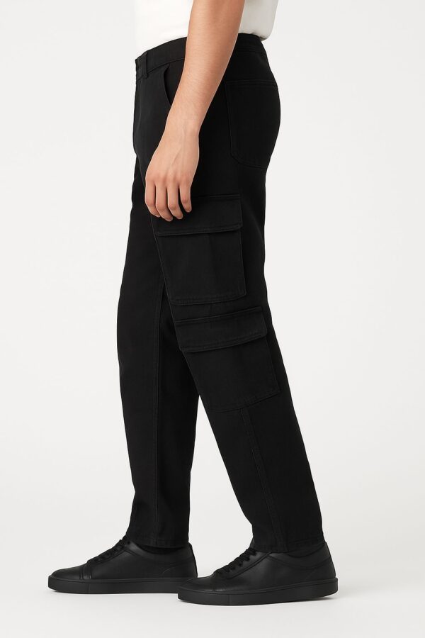 Jet Black 8-Pocket Cargo - Image 2
