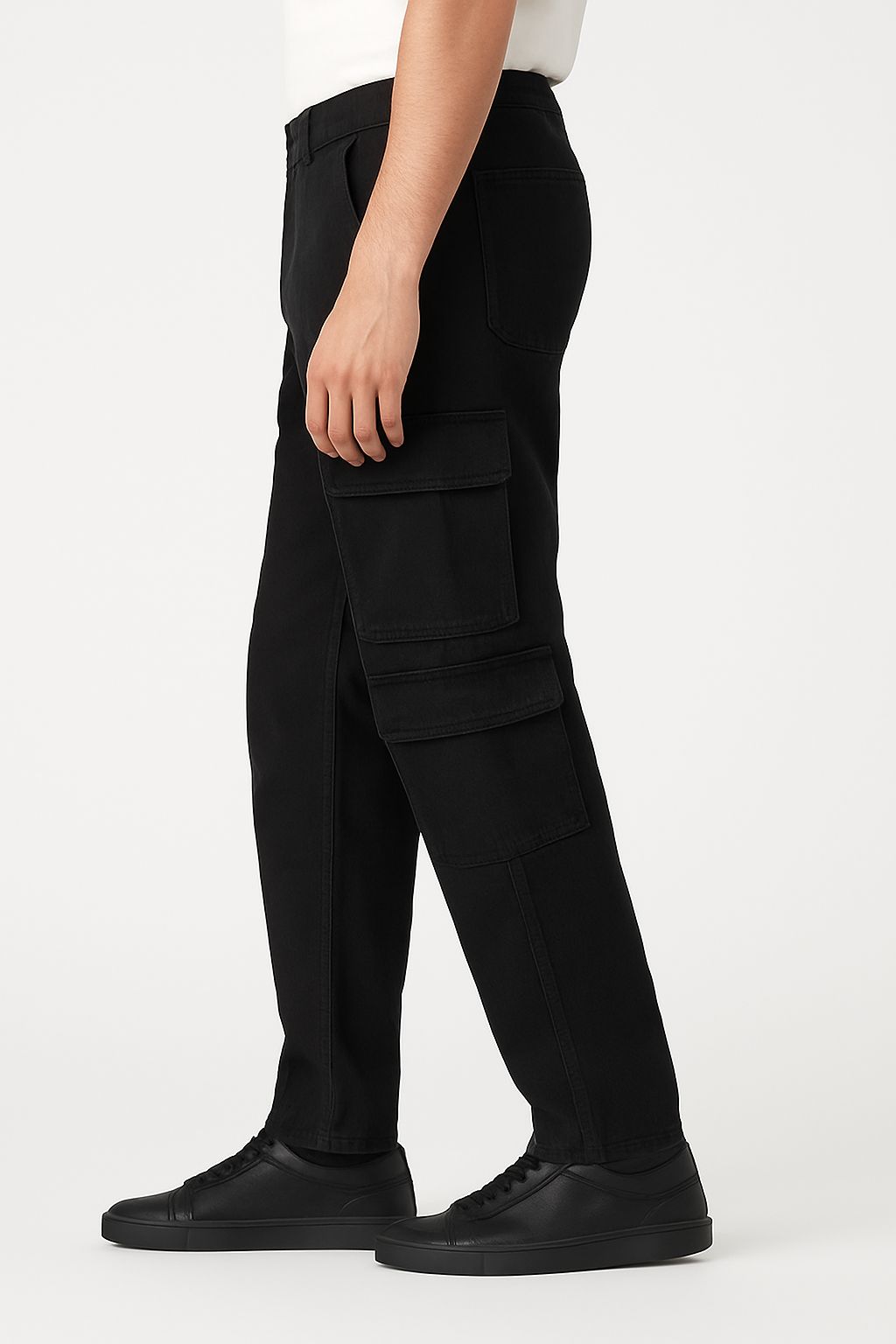 Jet Black 8-Pocket Cargo - Image 2