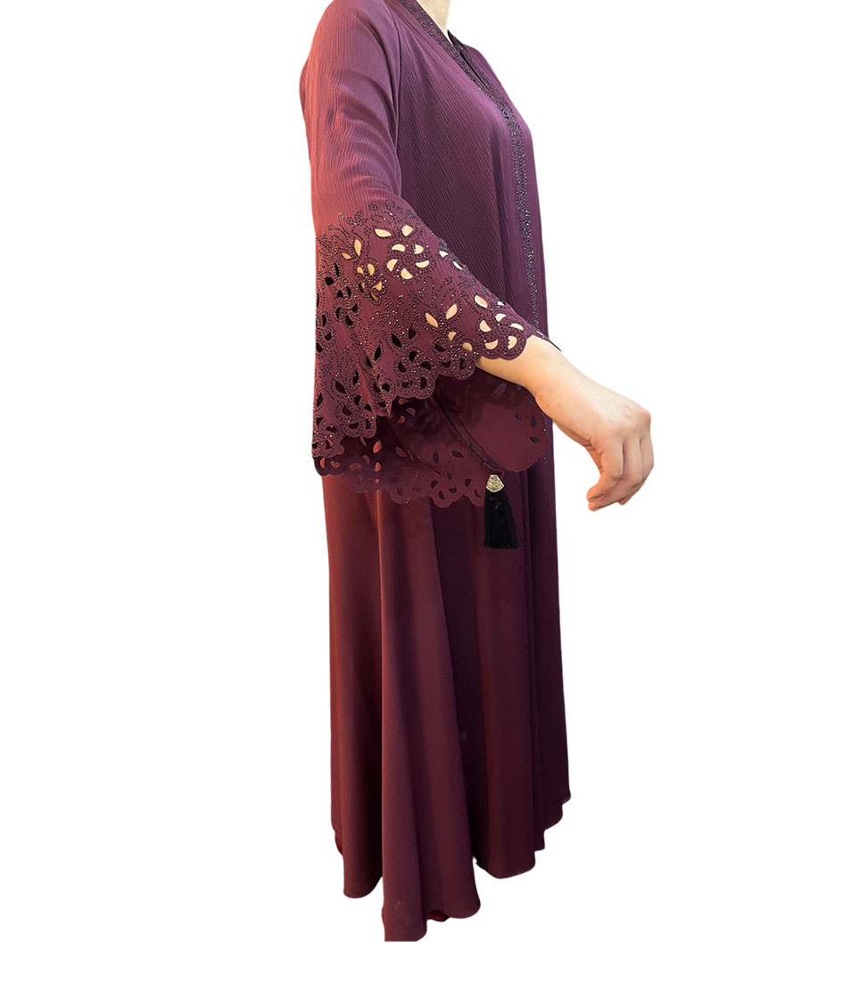 Luxury Embroidered Sleeve Abaya Collection