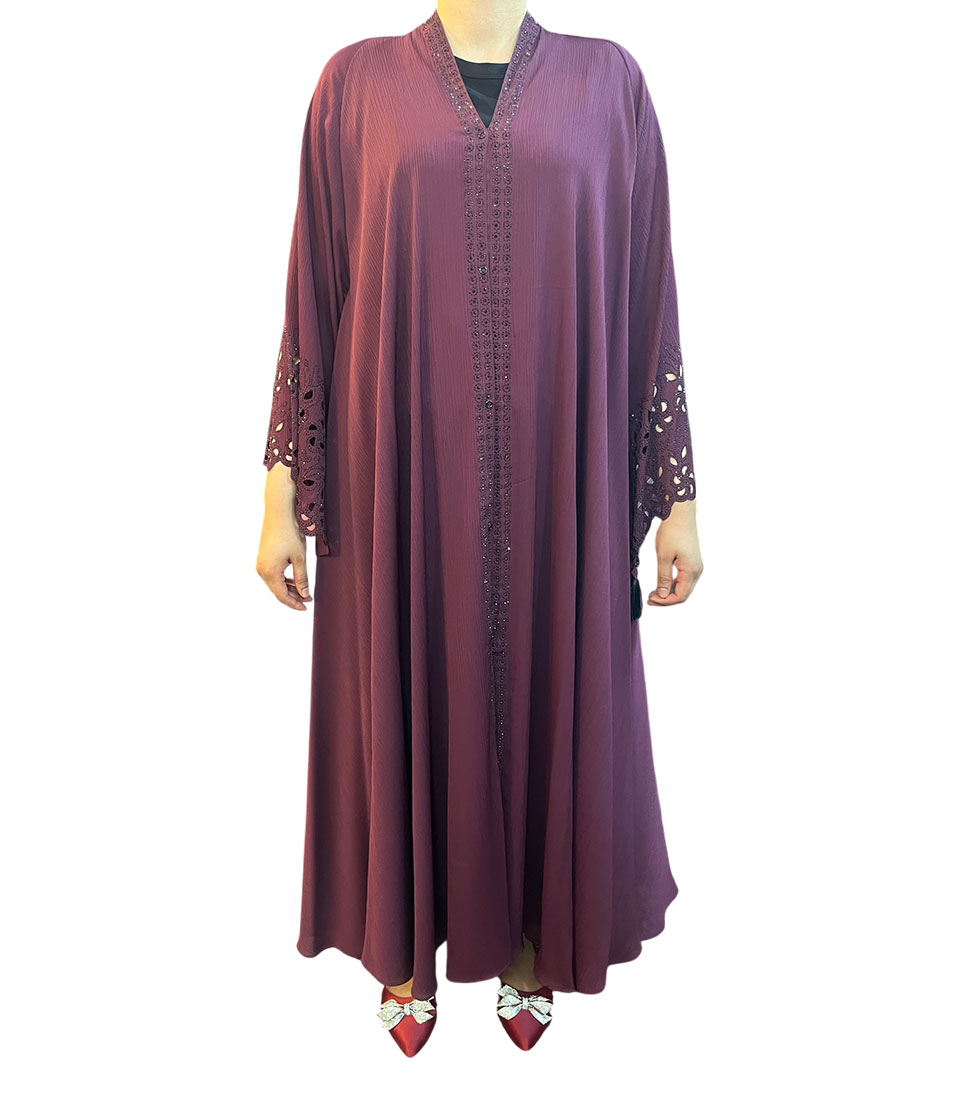 Luxury Embroidered Sleeve Abaya Collection