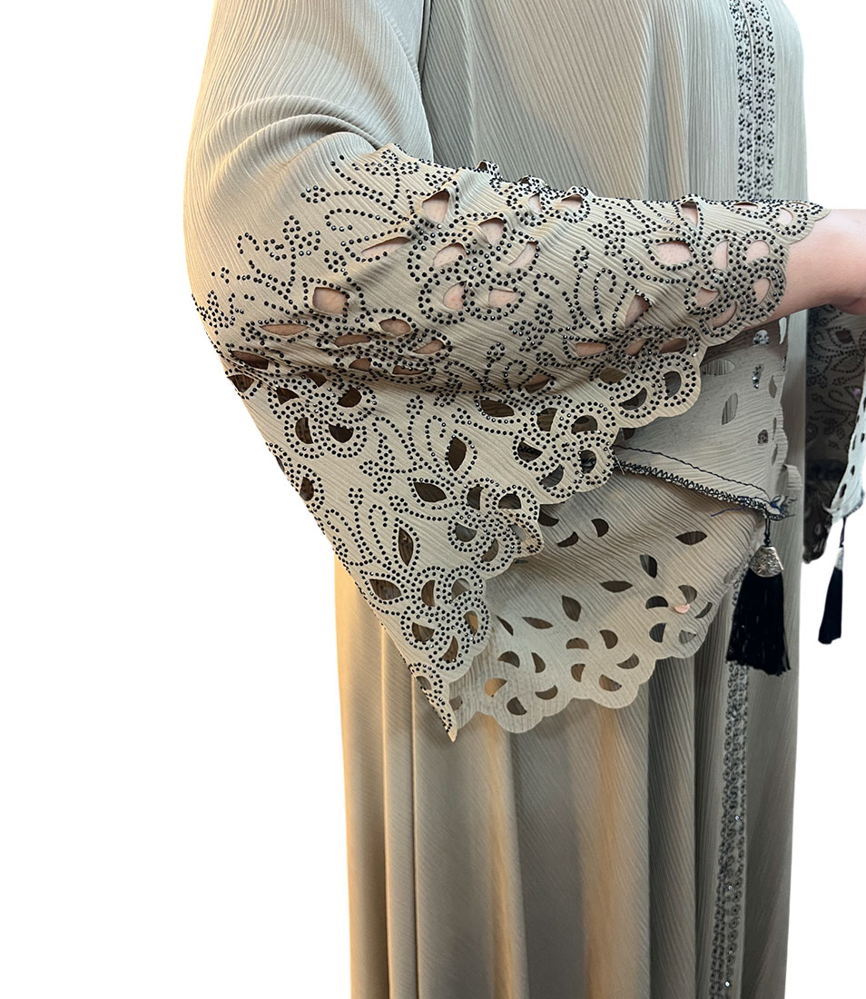 Luxury Embroidered Sleeve Abaya Collection