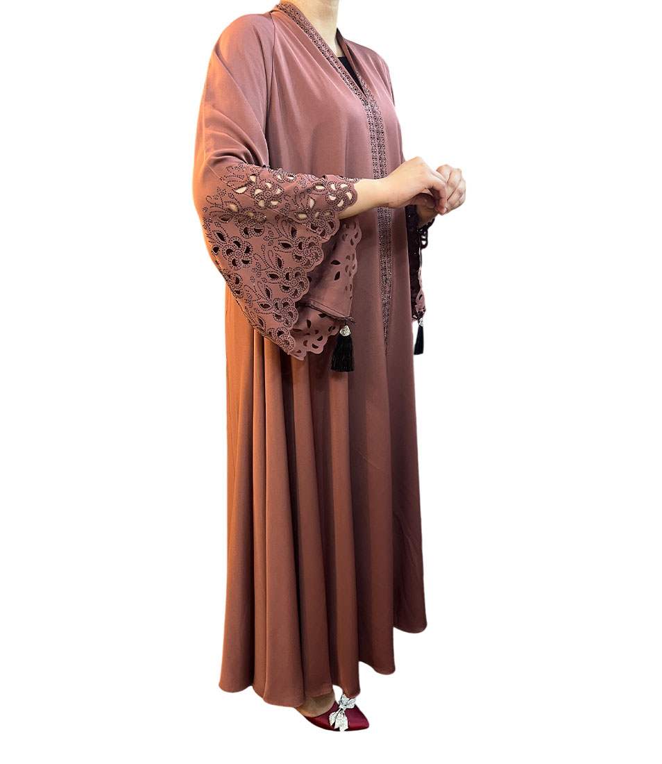 Luxury Embroidered Sleeve Abaya Collection