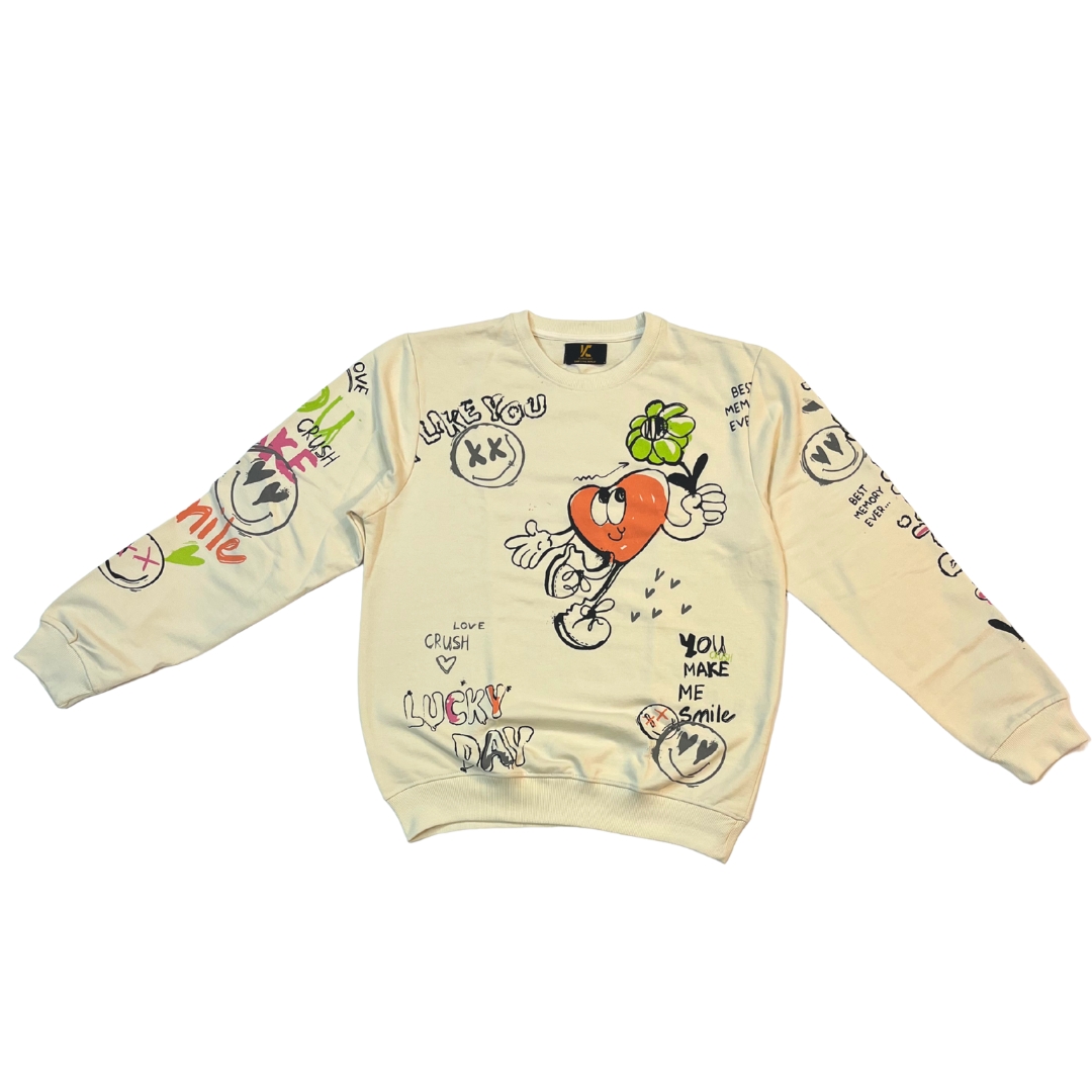 UrbanCharm Baggy Terry Sweatshirt - Image 14