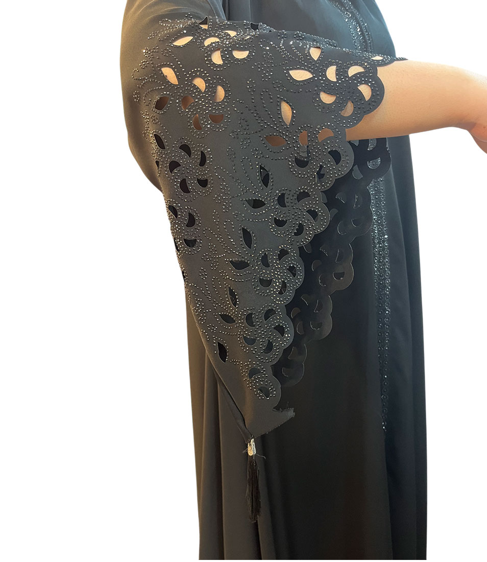 Luxury Embroidered Sleeve Abaya Collection