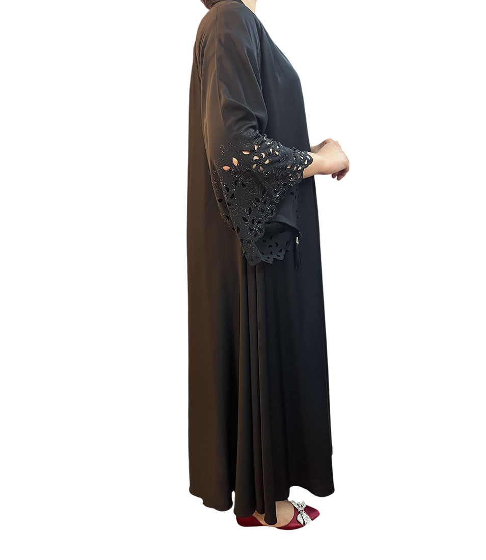 Luxury Embroidered Sleeve Abaya Collection