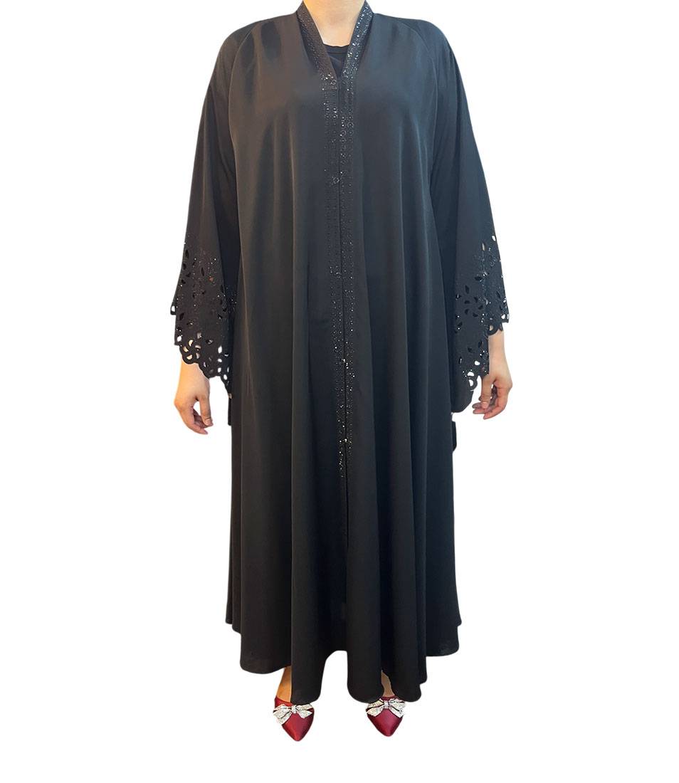 Luxury Embroidered Sleeve Abaya Collection