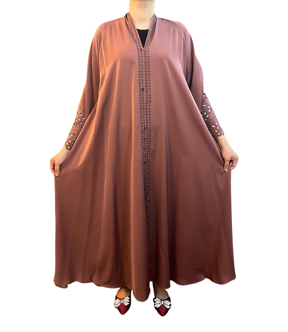 Luxury Embroidered Sleeve Abaya Collection