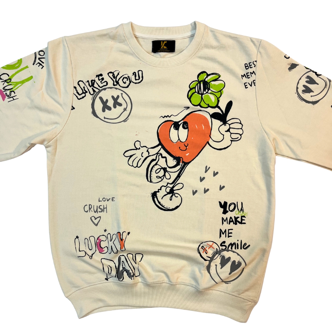 UrbanCharm Baggy Terry Sweatshirt - Image 13