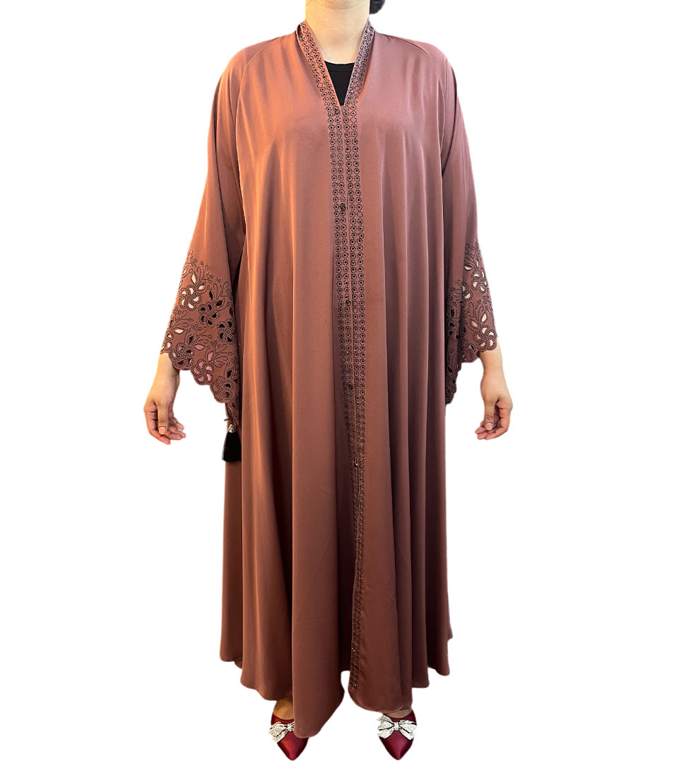 Luxury Embroidered Sleeve Abaya Collection