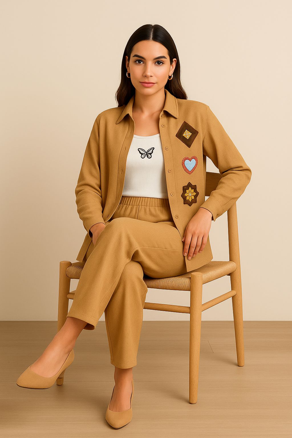 Old Money Inspired Co-Ord Set