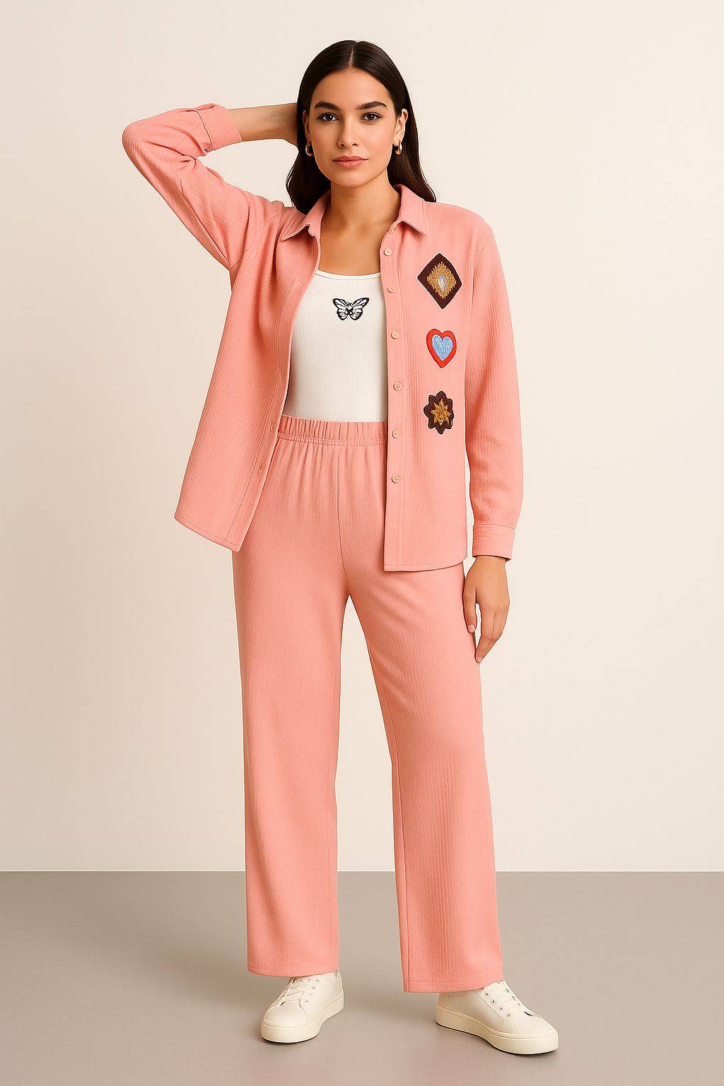 Old Money Inspired Co-Ord Set
