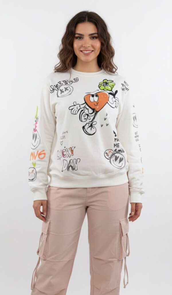 UrbanCharm Baggy Terry Sweatshirt