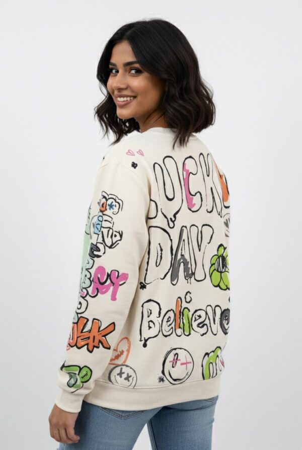 UrbanCharm Baggy Terry Sweatshirt - Image 11