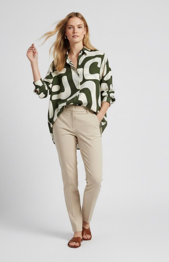 Baggy Fit Imported Linen Top - Image 19